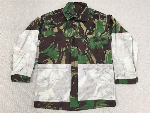 イギリス陸軍DPM迷彩スモック希少品 フォークランド戦争の落し子！【イギリスの軍服】陸軍迷彩スモック