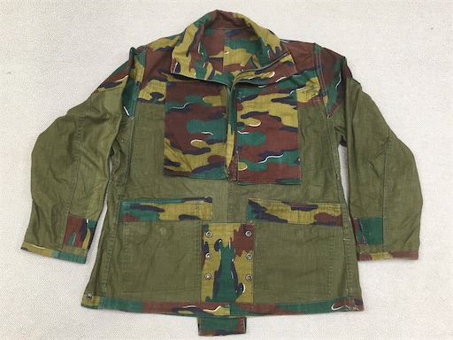 最後のプルオーバーデニソン型です！【ベルギーの軍服】陸軍空挺