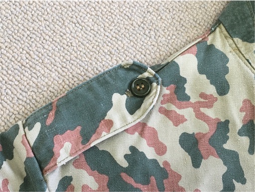 ソ連軍 迷彩 ジャケット 鮮やかなカラーが特徴です！【旧ソ連の軍服】陸軍山岳兵用迷彩