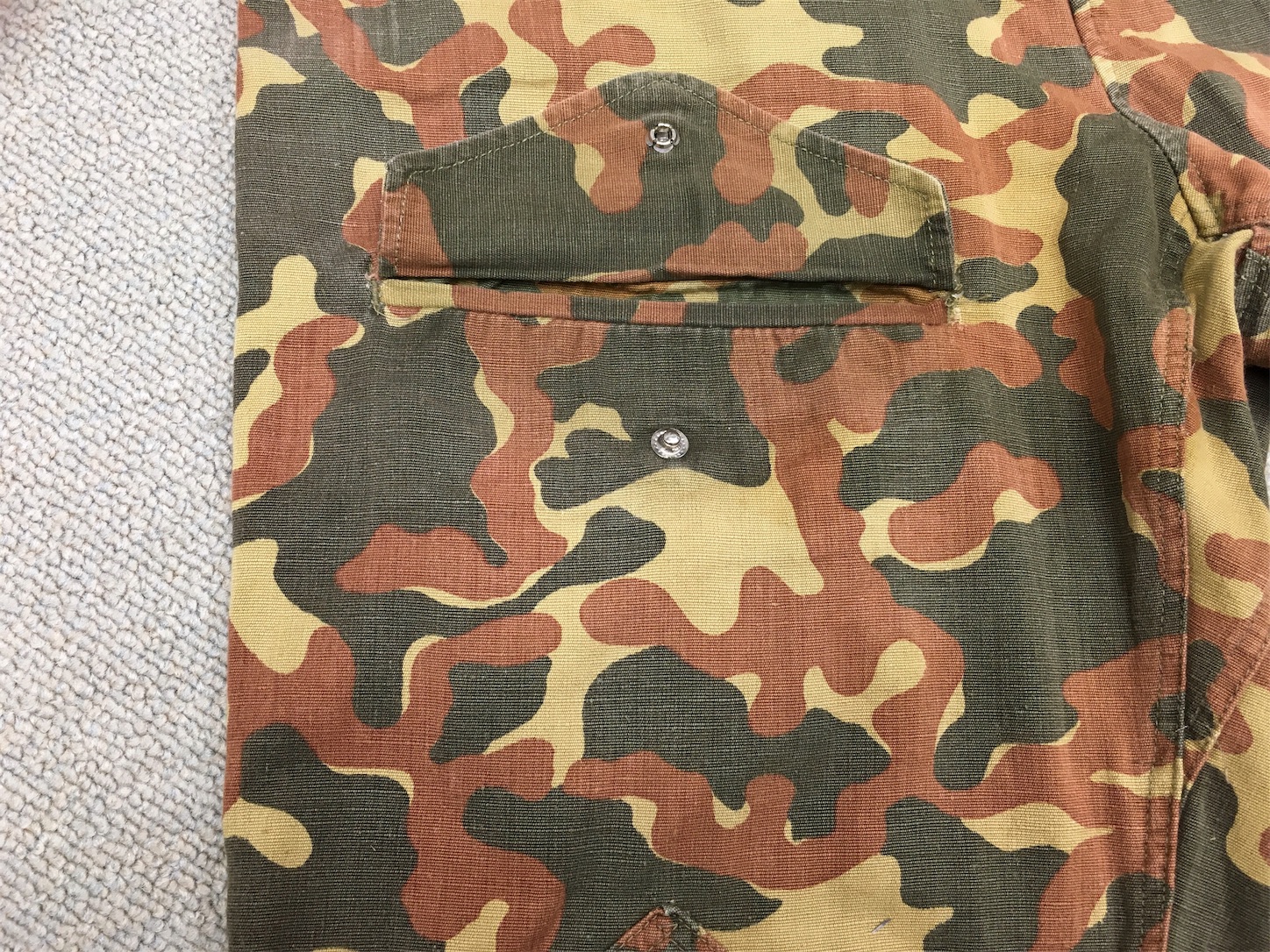 赤味の強いタイプです！【旧ソ連の軍服】陸軍迷彩AFV