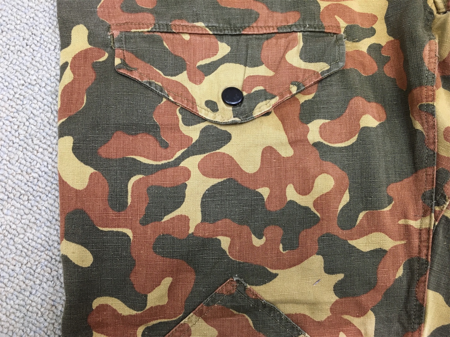 【スペシャル】旧ソ連　スペツナズ迷彩　パンツ 34x32 旧モデル処分 迷彩柄 カーゴパンツ メンズ レディース スリム