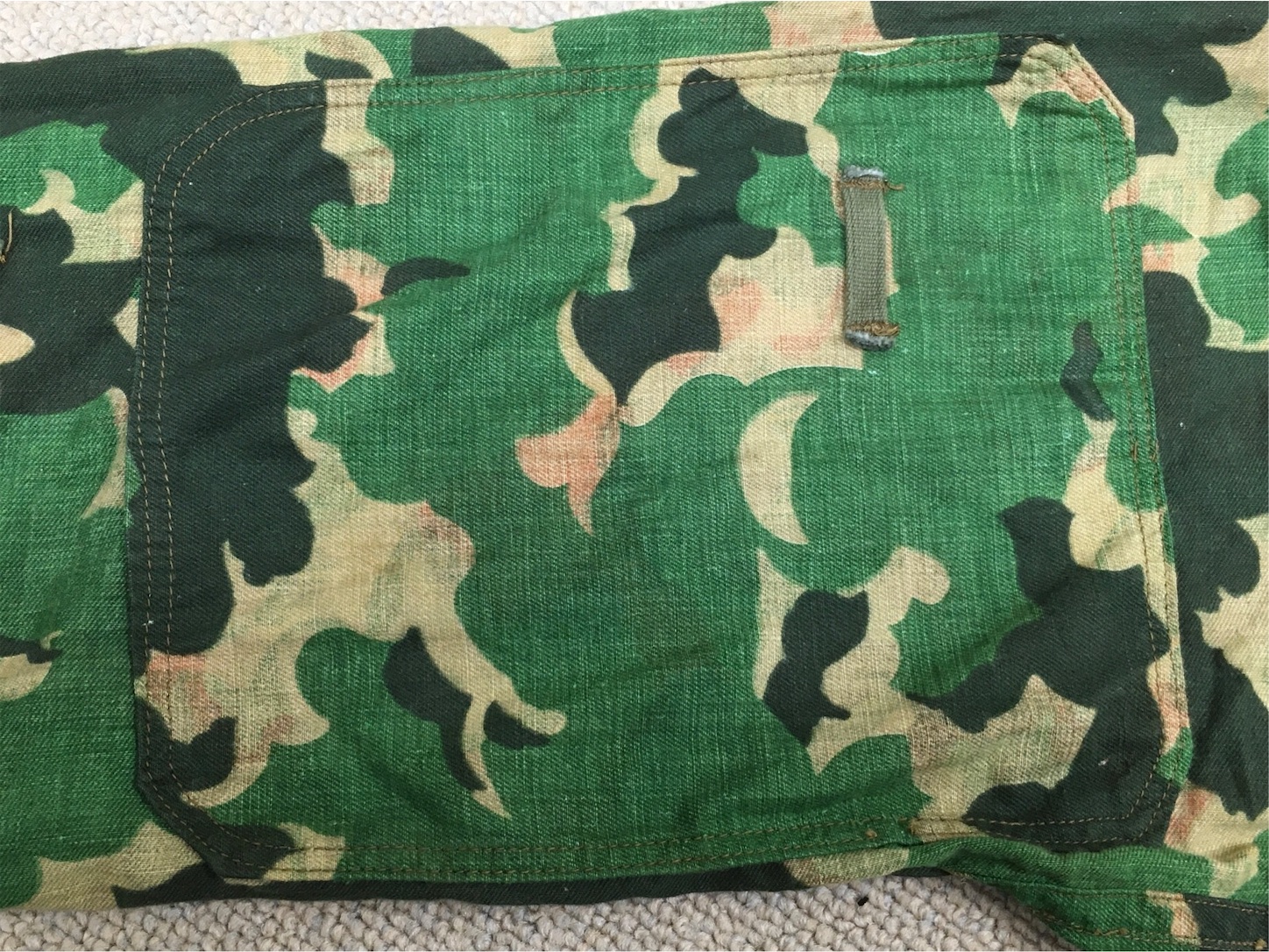 チェコスロバキア軍 クラウドカモ リバーシブル トラウザー