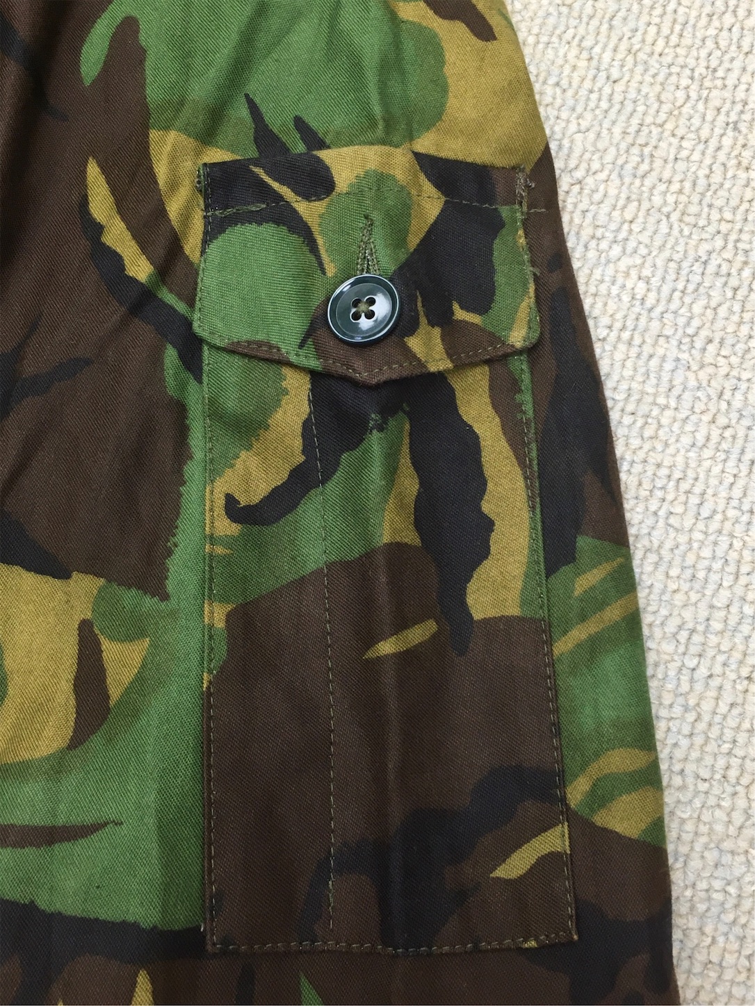 イギリス陸軍DPM迷彩スモック希少品 始まりのDPM！【イギリスの軍服】陸軍迷彩スモック（P68・最初期