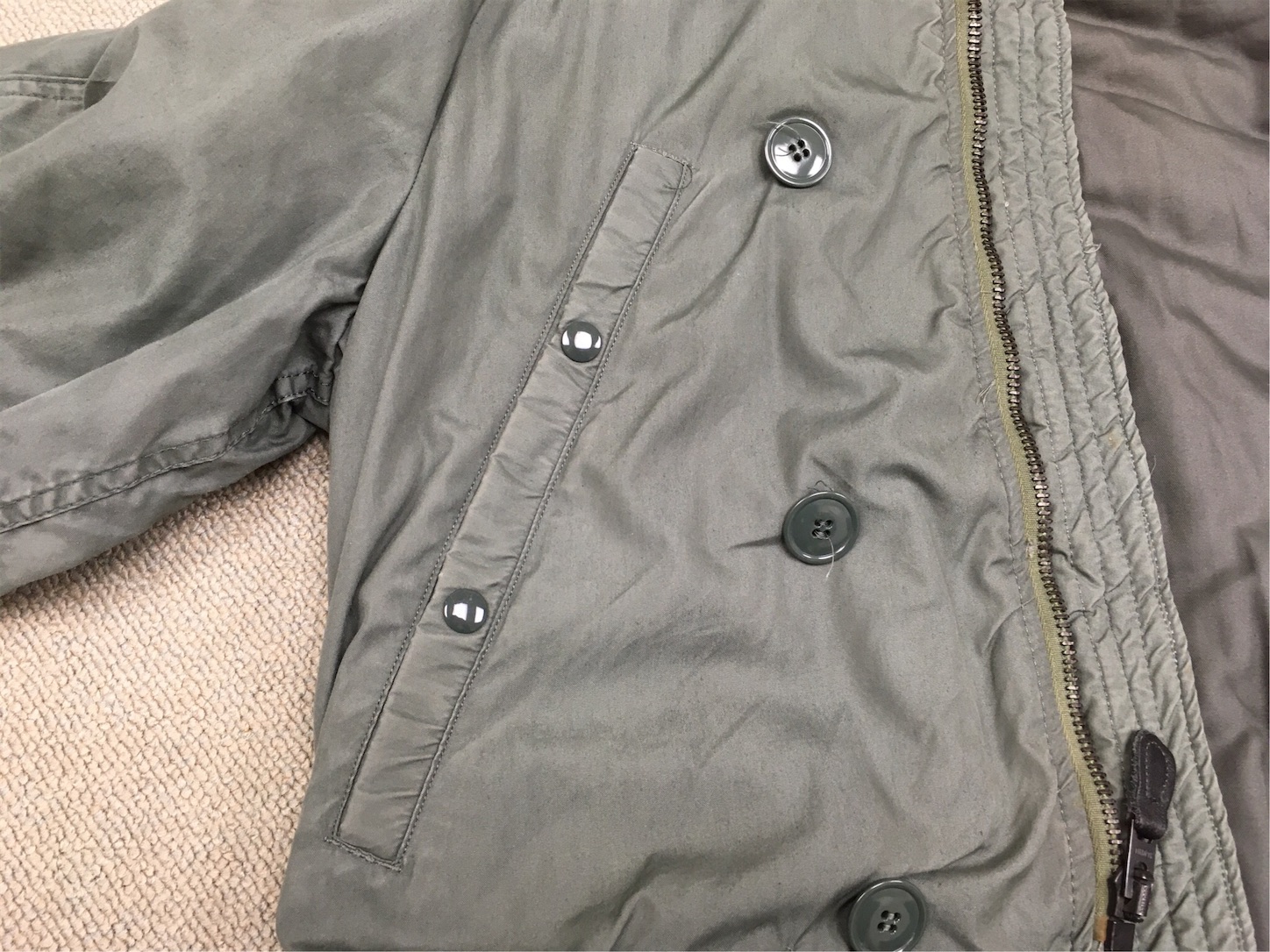 m*a様 NEIGHBORHOOD ネイバーフッド N-3B セージグリーン サ シリーズ9番目のモデルです！【アメリカの軍服】空軍フライト
