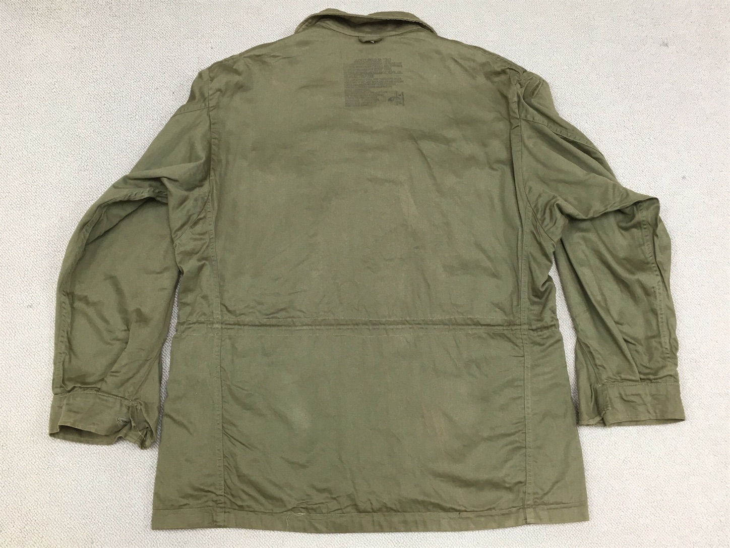 アメリカ軍　リメイク　パッチワーク　フィールドジャケット 40s 米軍 U.S.ARMY パッチ付き M-43 フィールドジャケット ボロ
