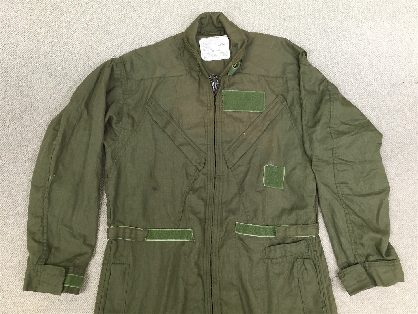 日射による褪色あり！【アメリカの軍服】海軍難燃パイロット