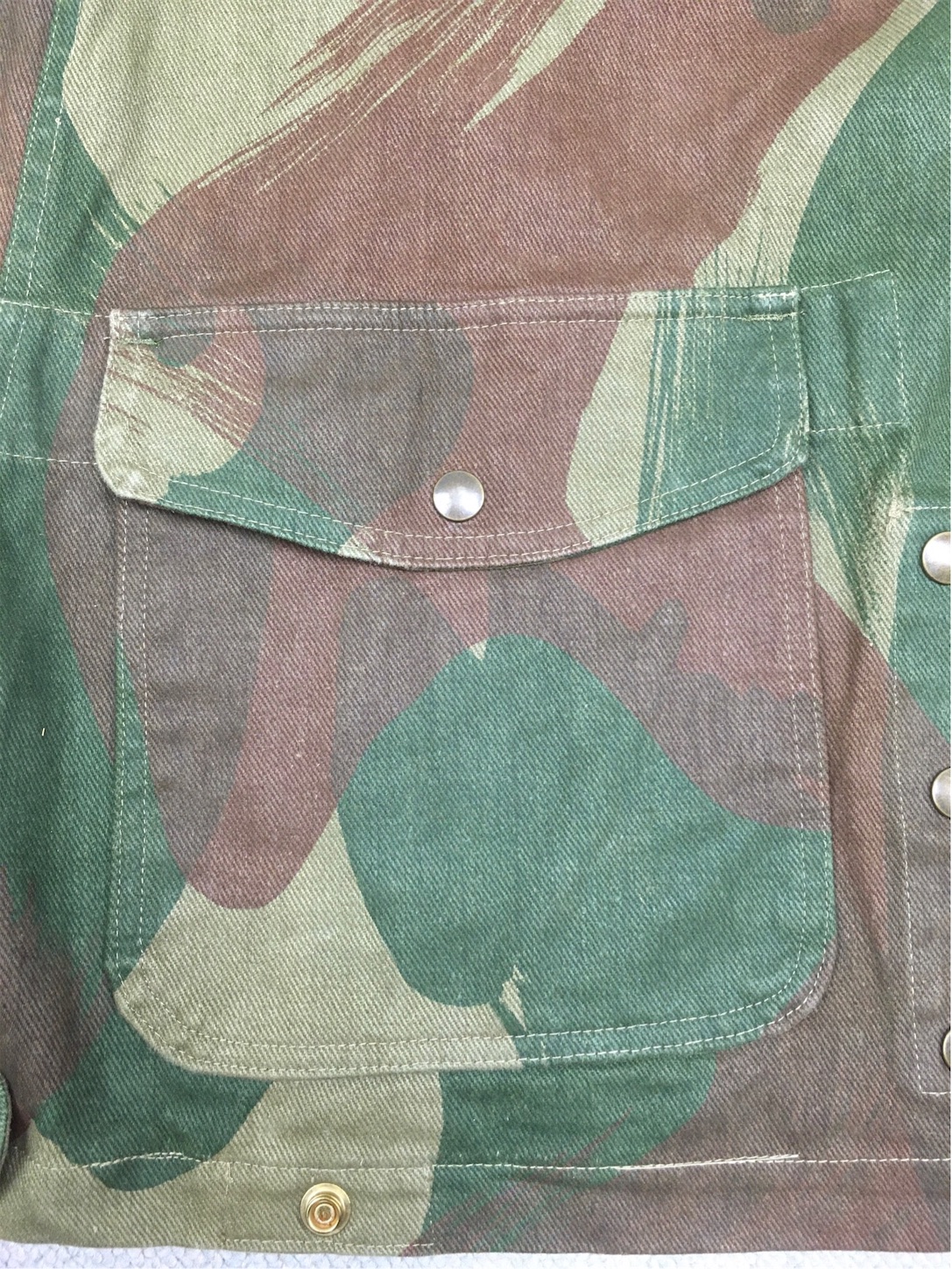 残念な出来です！【イギリスの軍服】陸軍空挺迷彩スモック（デニソン