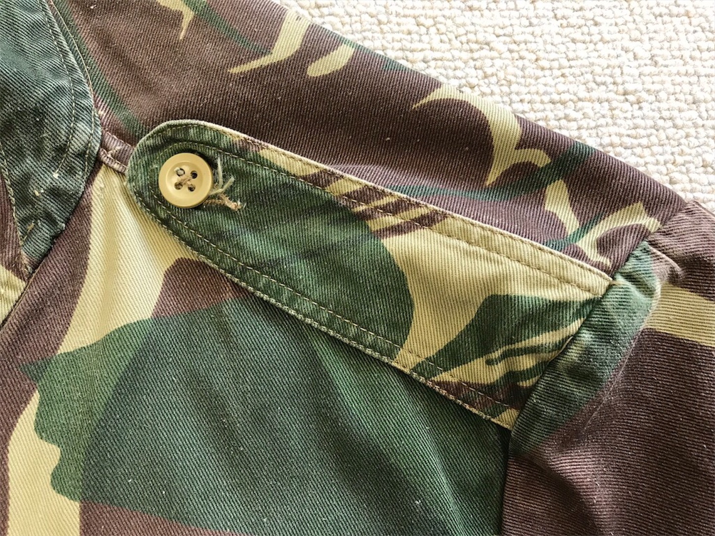 伝説！【旧ローデシアの軍服】陸軍迷彩スモック（フィールド