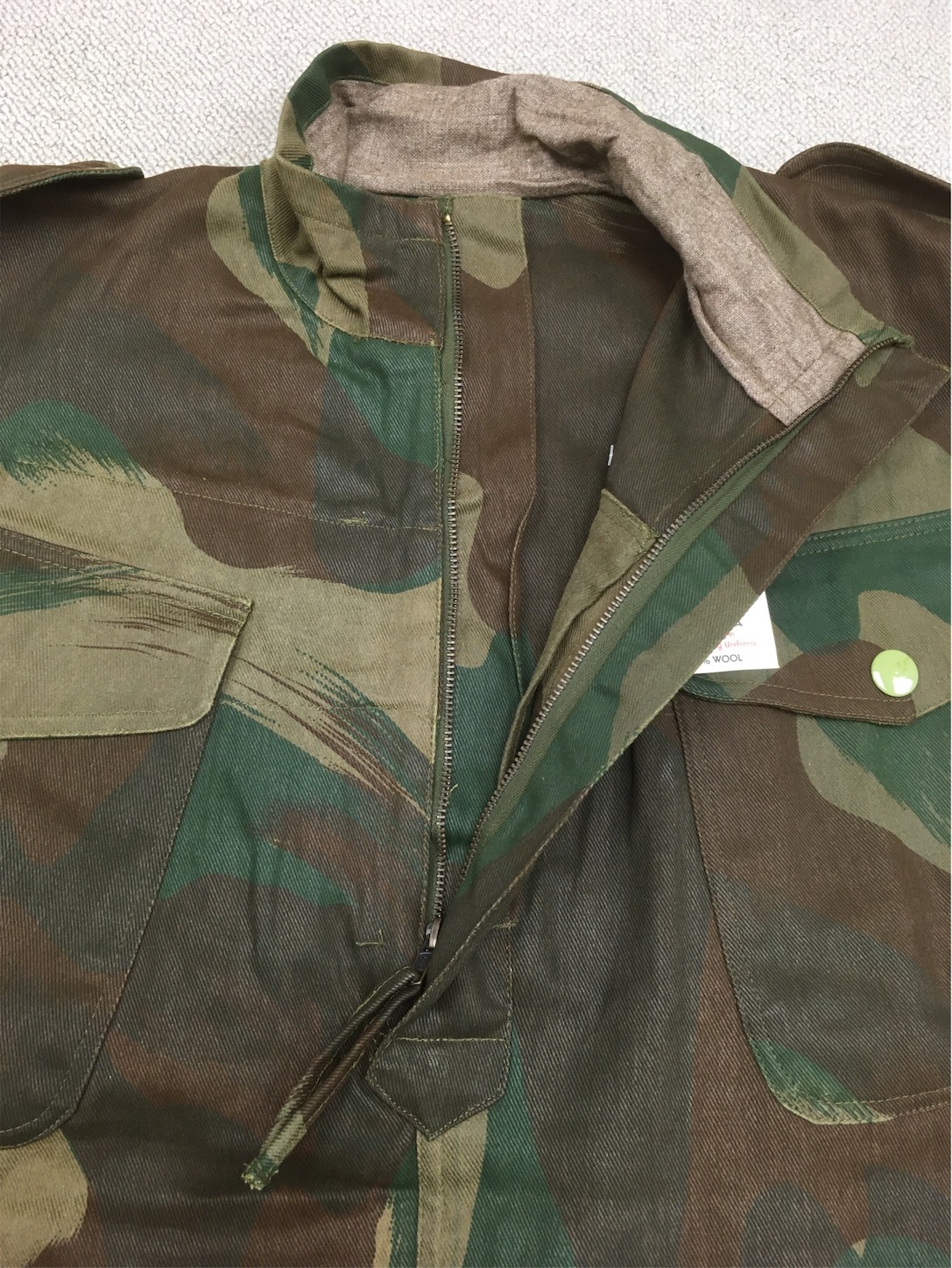 WPG製です！【イギリスの軍服】陸軍空挺迷彩スモック（デニソン