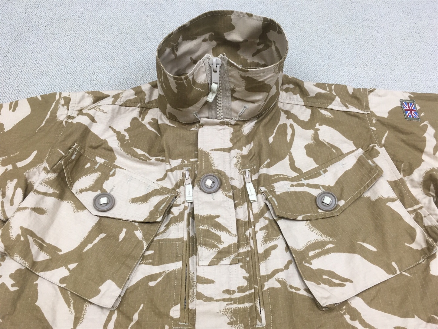 軽量化と強度アップ！【イギリスの軍服】陸軍砂漠用迷彩