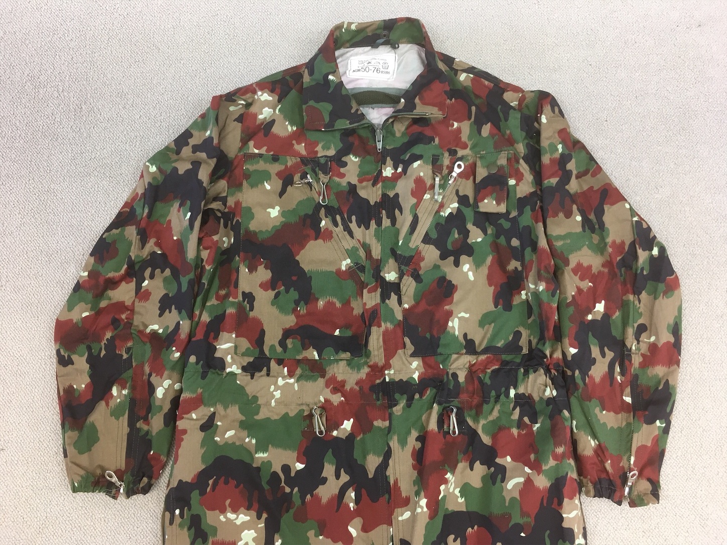 【実物珍品】イタリア軍迷彩カバーオールWW2パターン イタリア軍 つなぎ カバーオール - メルカリ