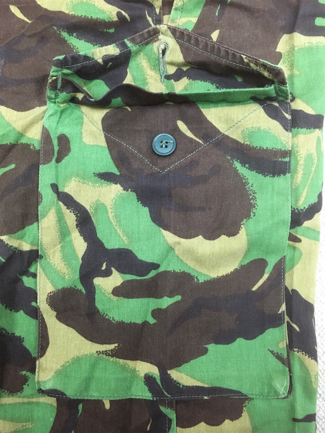 70s 英国 イギリス軍 Blitish Army 実物 DPMカモ 迷彩