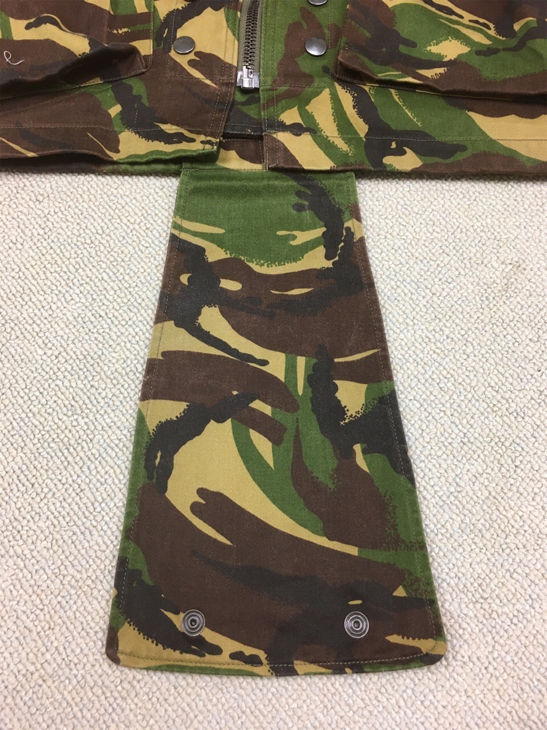 イギリス陸軍DPM迷彩スモックサイズ2 有終の美！【イギリスの軍服】陸軍空挺迷彩スモック（DPM・最終