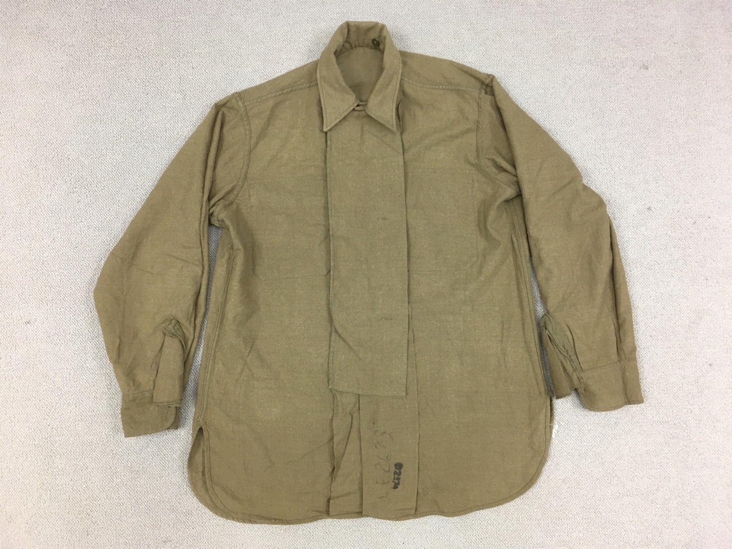 辛子色のシャツ♪【アメリカの軍服】陸軍下士官兵用M37ウール