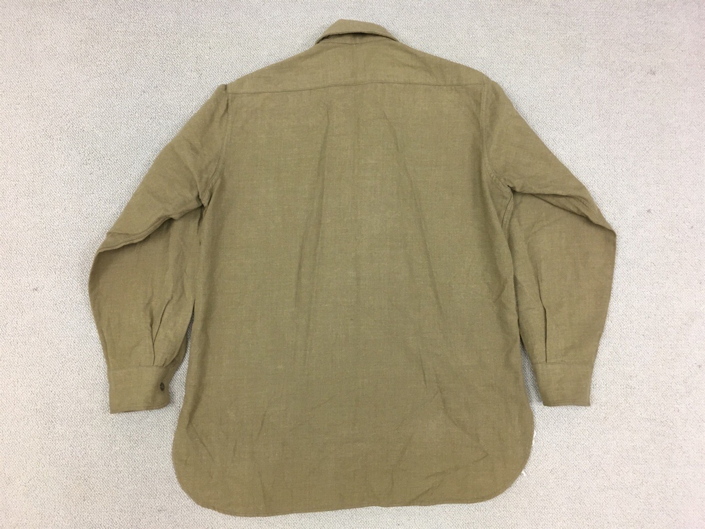 辛子色のシャツ♪【アメリカの軍服】陸軍下士官兵用M37ウール
