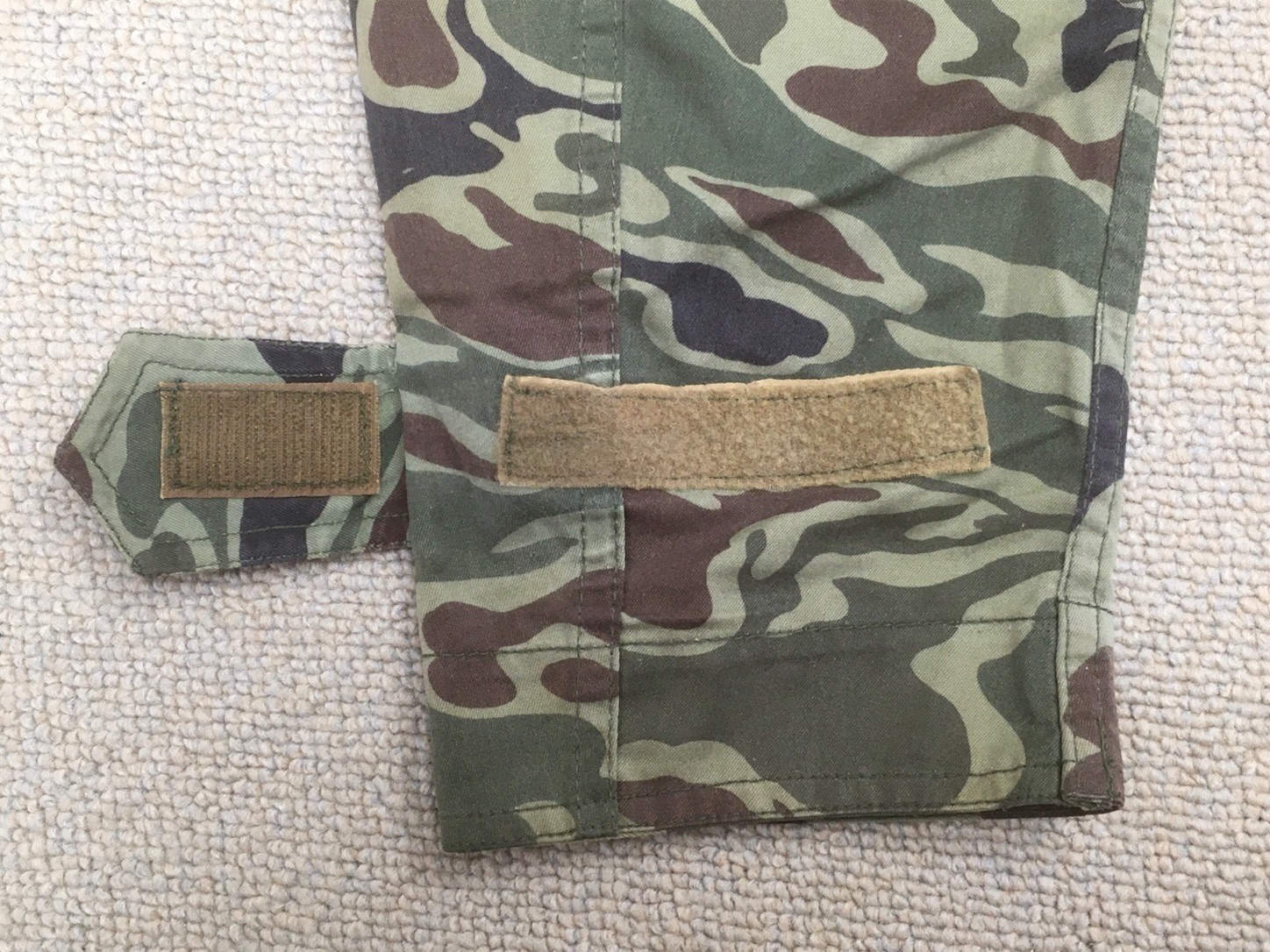 【実物珍品】イタリア軍迷彩カバーオールWW2パターン イタリア軍 80's カモポンチョ兼シェルター・ハーフ(WWII M1929