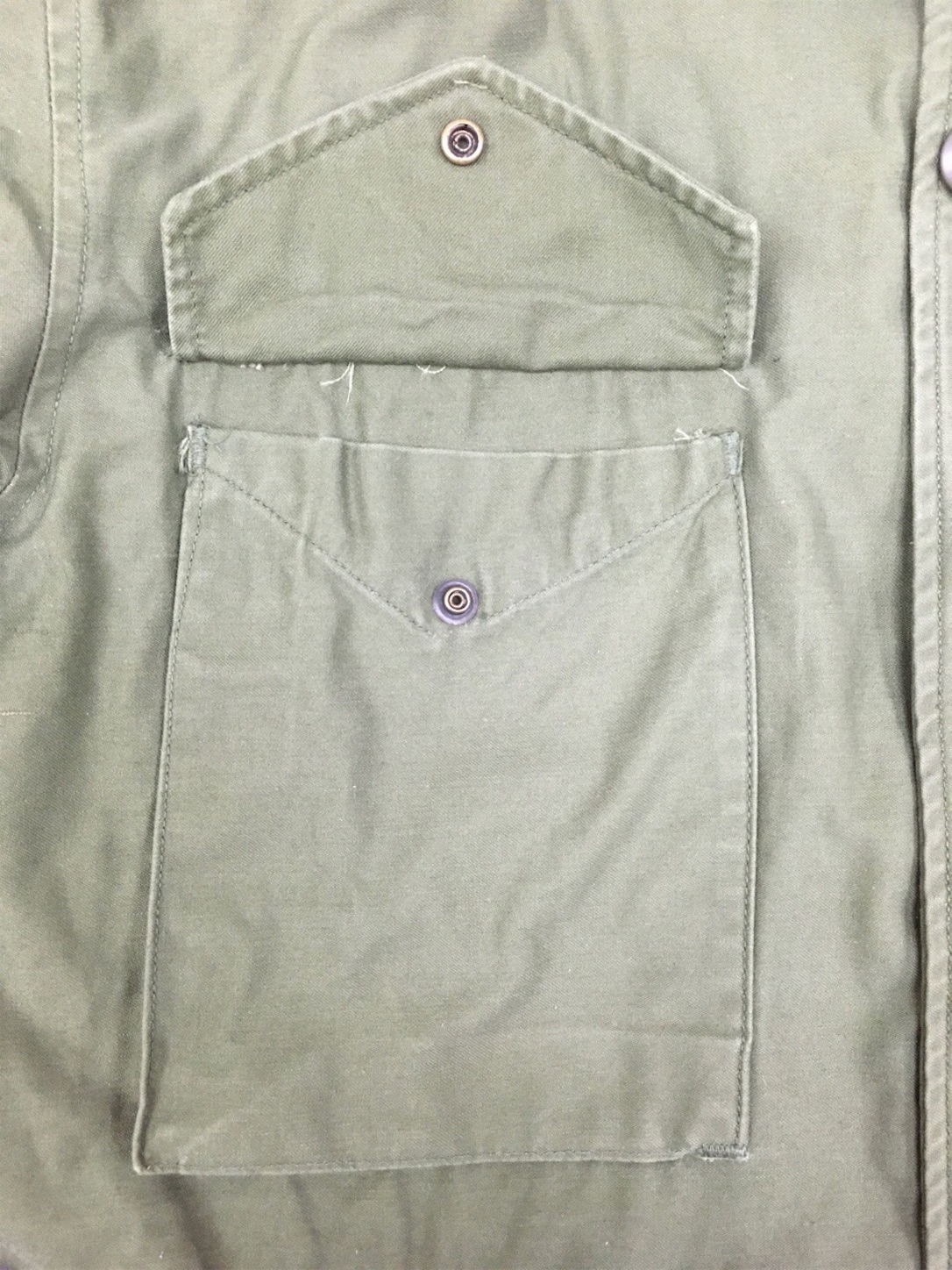 70s 米軍実物　M65フィールドジャケット　ベトナム戦争時のロッド 70s 米軍実物 M65フィールドジャケット ベトナム戦争時のロッド