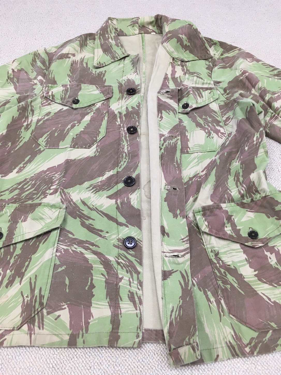 大航海時代の幻影？【ポルトガルの軍服】陸軍迷彩ジャケット