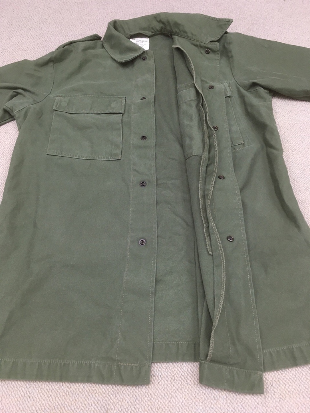 隠れた名品！【オランダの軍服】陸軍ユーティリティージャケット