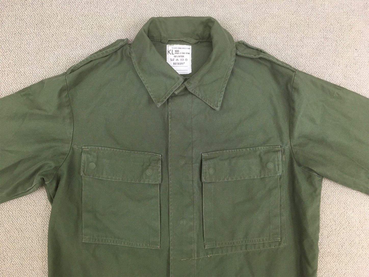 最終値下【希少古着】70s オランダ軍 スナイパーマント カーキ USED オランダ軍 スナイパー レインケープ 軍服 ミリタリー