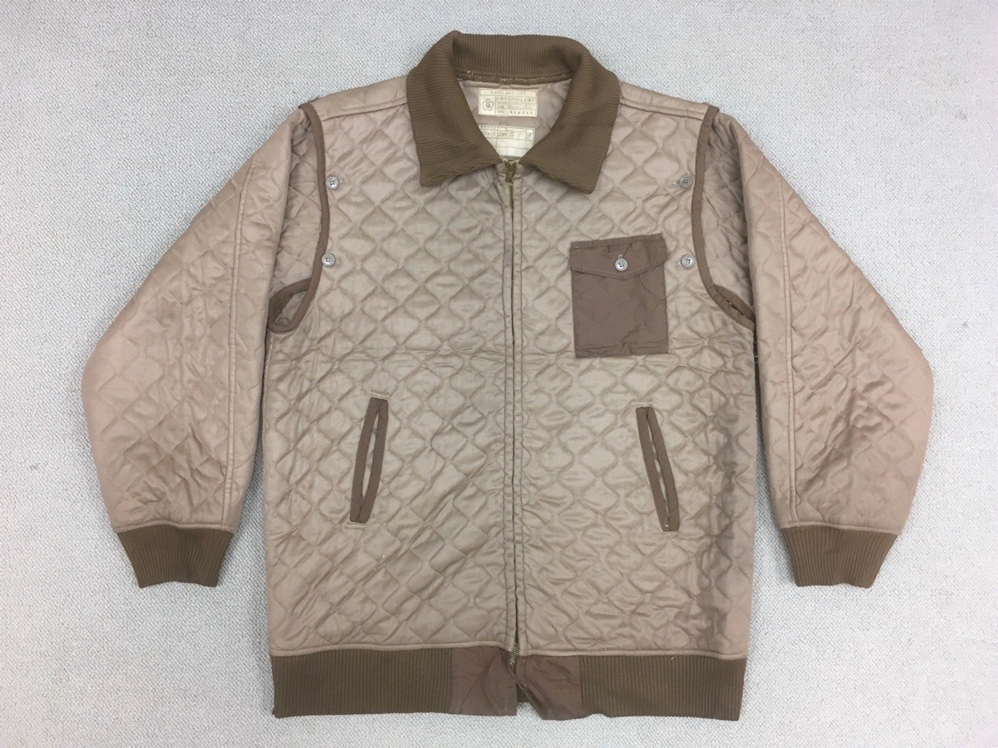 希少!昭和の防寒装備です!【自衛隊装備品】65式防寒中衣(ライナー