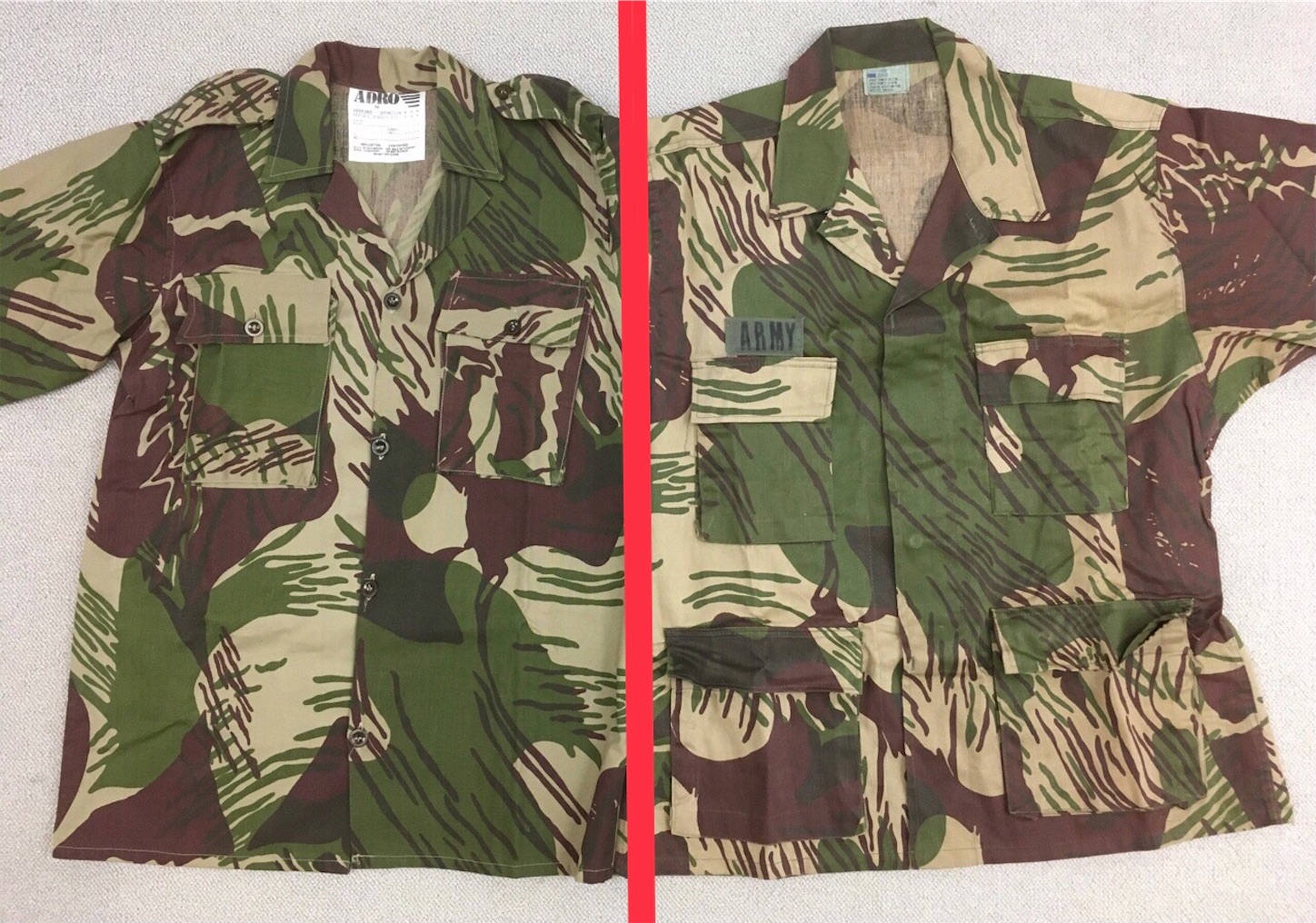 今◯比べてみました！【南アフリカの軍服】特殊部隊迷彩