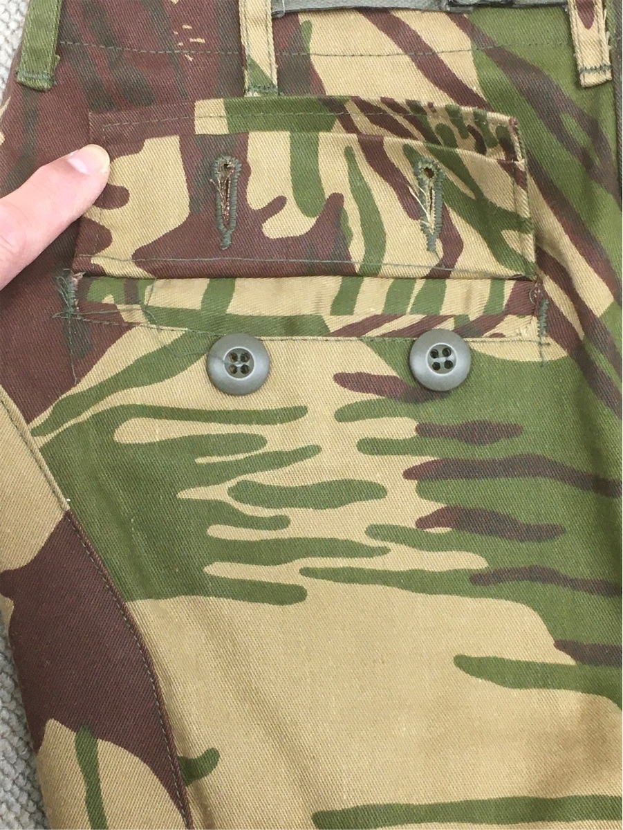 南アフリカ軍特殊部隊迷彩トラウザーズモデル品ヒップポケット②
