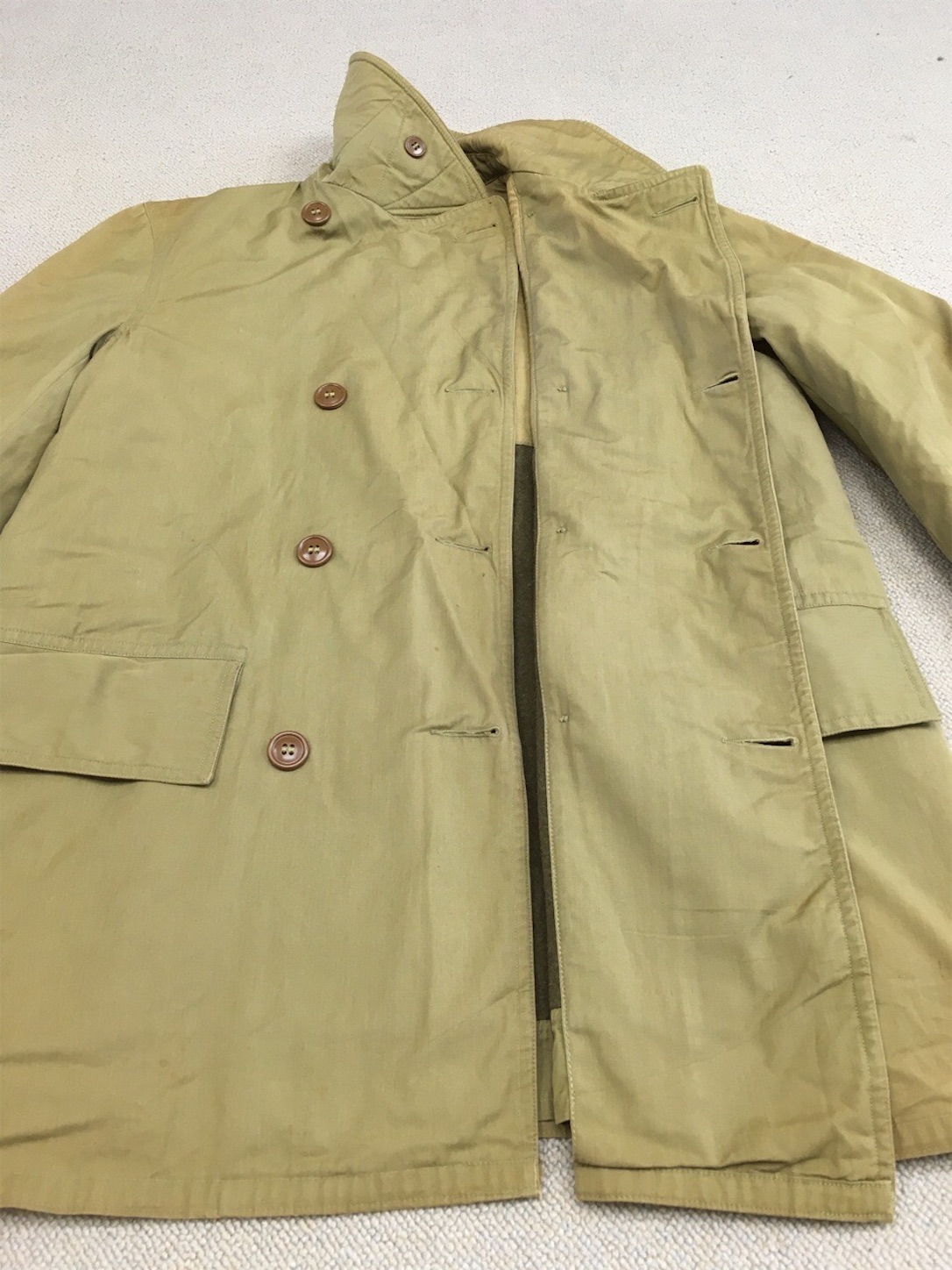 米軍実物　マッキーノコート　ヴィンテージ ベルト付　m43 米軍実物 マッキーノコート ヴィンテージ ベルト付 m43 米軍実物