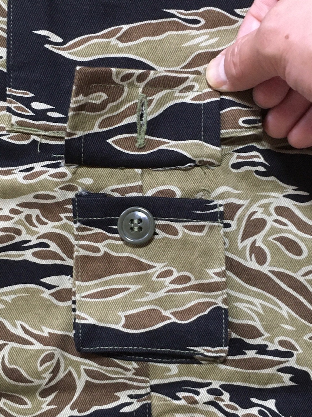 大阪の老舗SHOP製です！【アメリカの軍服】特殊部隊迷彩