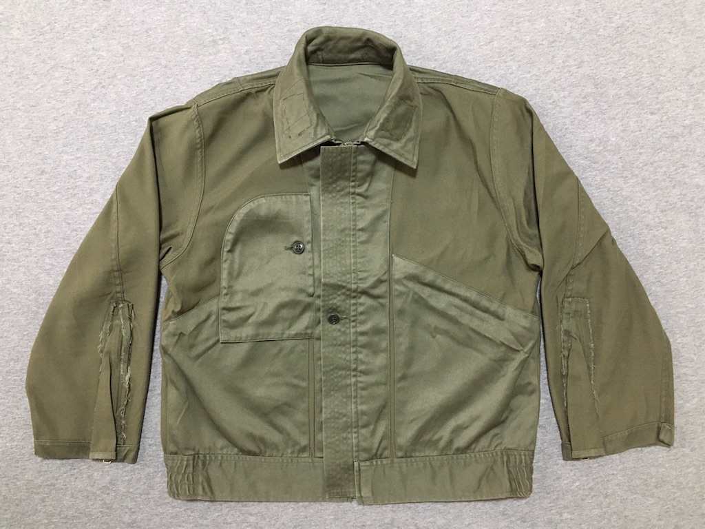 これも希少です！【自衛隊装備品】陸上自衛隊61式夏用航空服