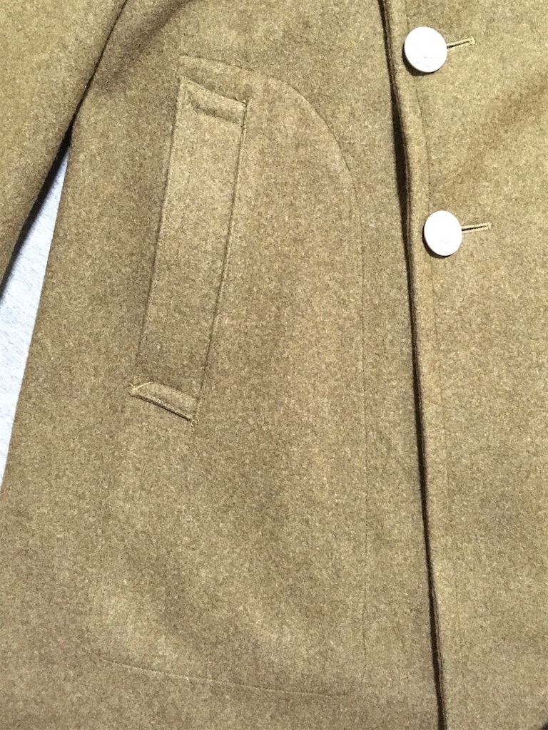40s usarmy m42 オーバーコート 当時の兵士に大人気！【アメリカの軍服】陸軍M42ウールオーバー