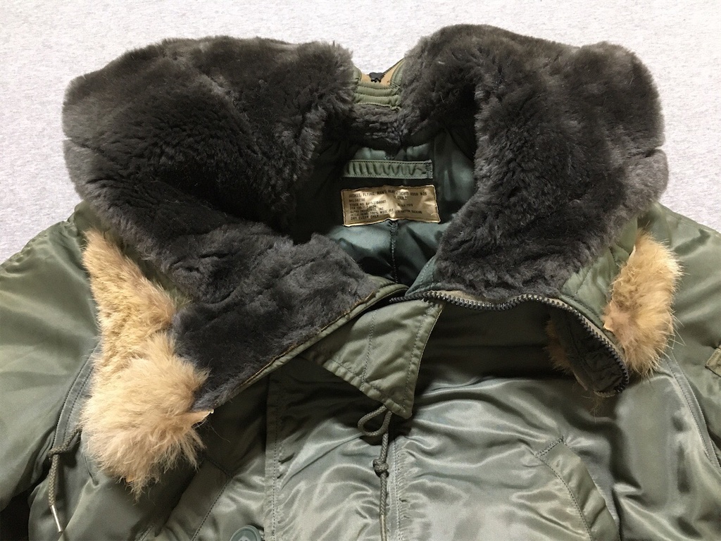 リアルファーのモデルです!【アメリカの軍服】空軍フライト リアルファーのモデルです!【アメリカの軍服】空軍フライト