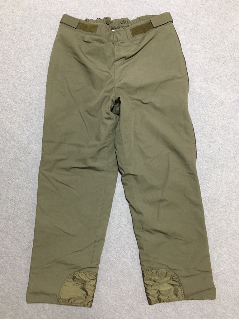 山仕様のオーバーパンツです!【ドイツの軍服】山岳猟兵用防寒