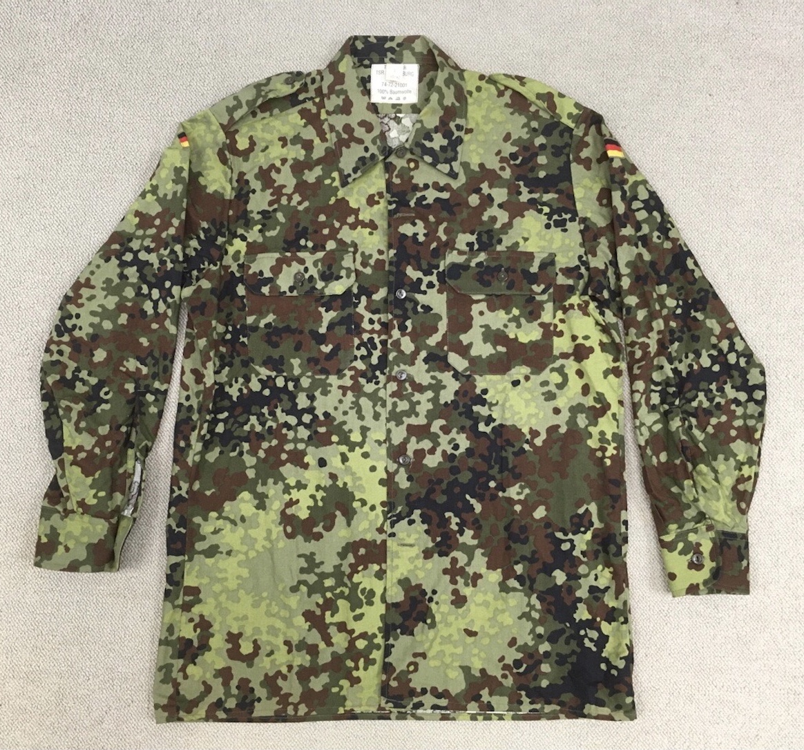 これが採用されました！【ドイツの軍服】陸軍迷彩ユーティリティー