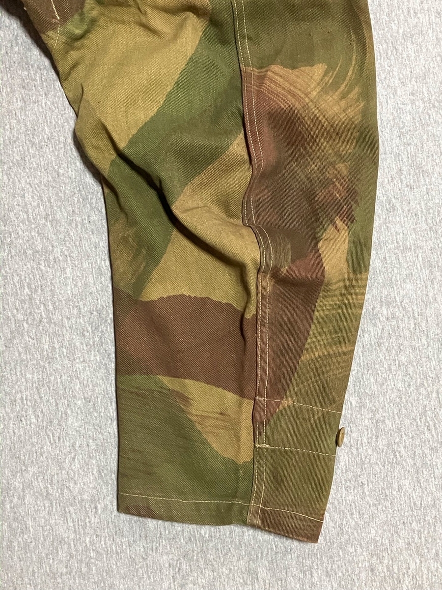 1943年イギリス陸軍空挺迷彩デニソンスモック袖②
