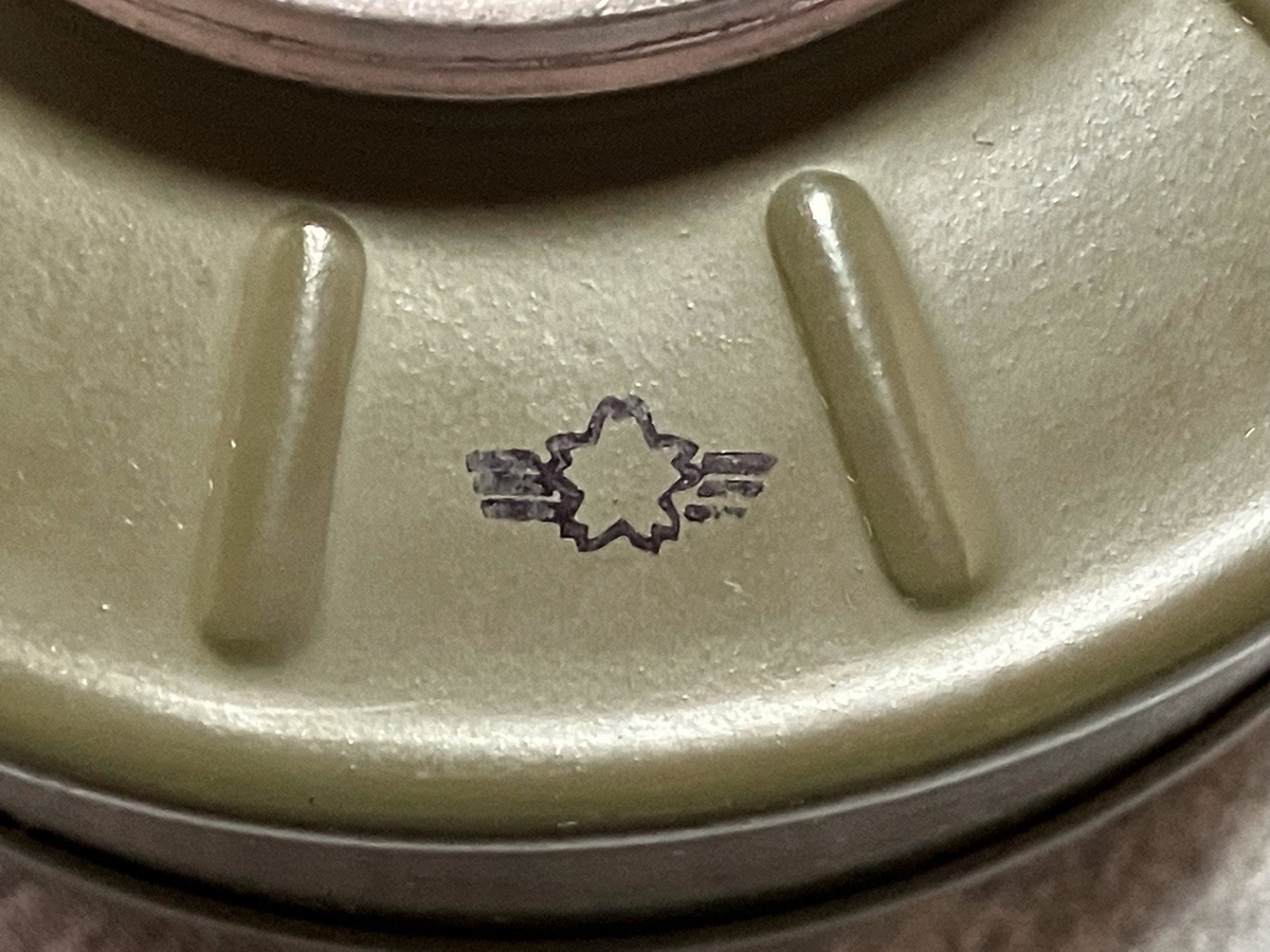 1970年代航空自衛隊防護マスク２型吸気管