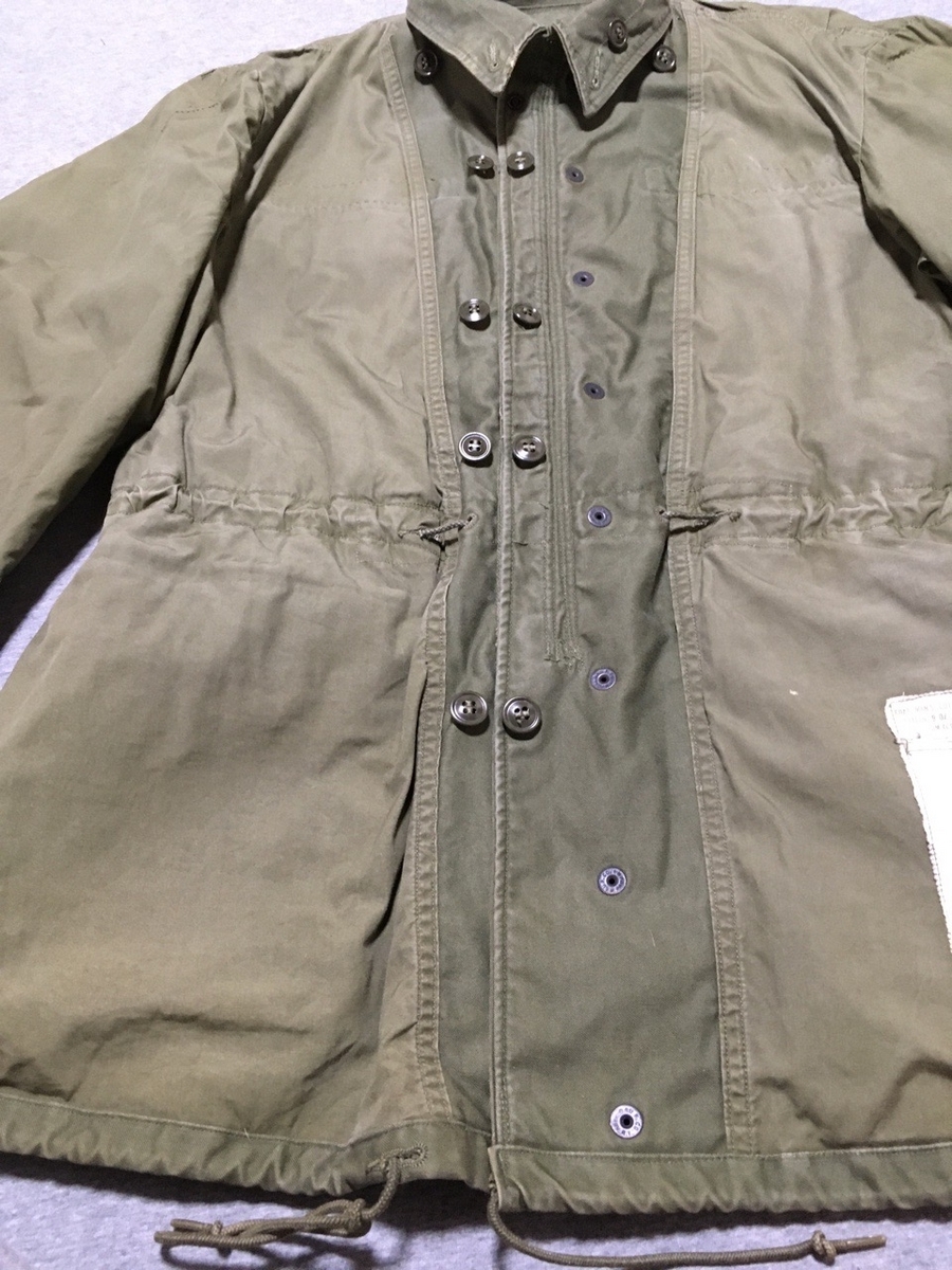 1960年代アメリカ陸軍M51フィールドジャケットフルパッチused