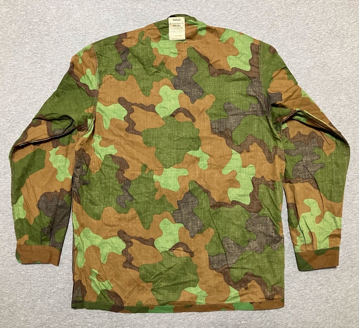 オランダのオリジナル迷彩！【オランダの軍服】陸軍特殊部隊熱帯