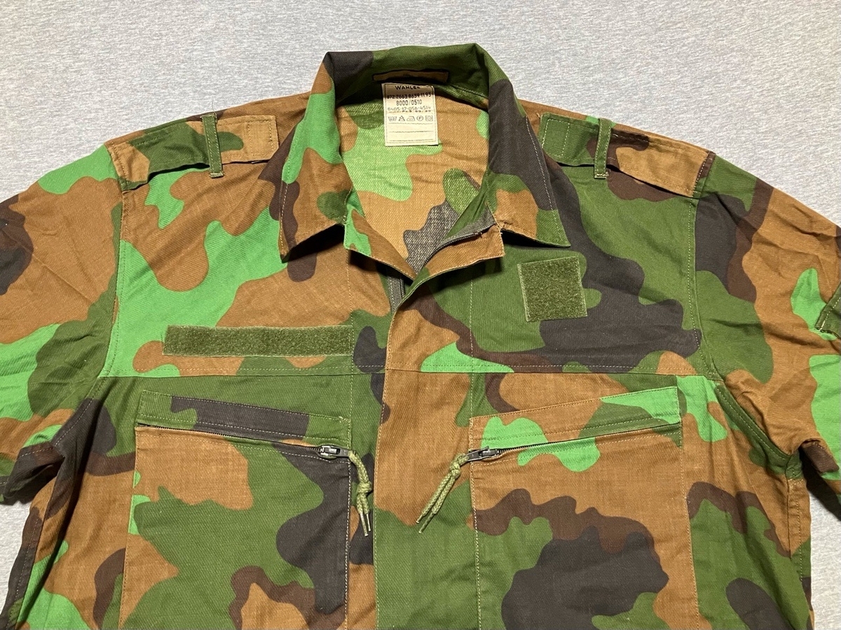 オランダのオリジナル迷彩！【オランダの軍服】陸軍特殊部隊熱帯