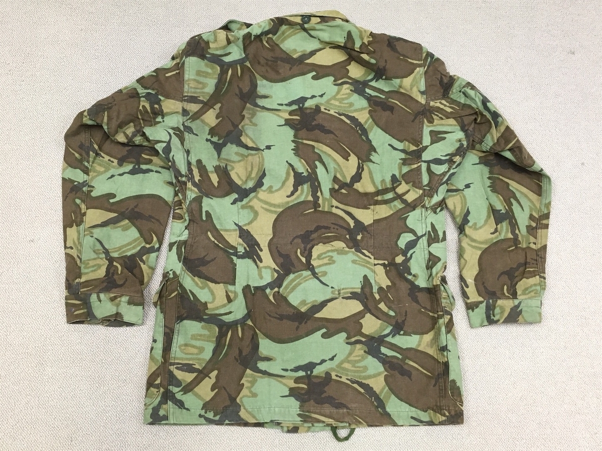 イギリス軍 迷彩服  DPMカモ 一式 始まりのDPM！【イギリスの軍服】陸軍迷彩スモック（P68・最初期