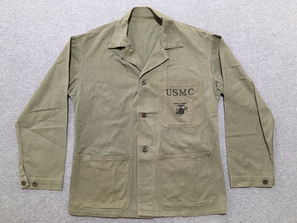 大戦初期の装備です!【アメリカの軍服】海兵隊HBT 大戦初期の装備です!【アメリカの軍服】海兵隊HBT