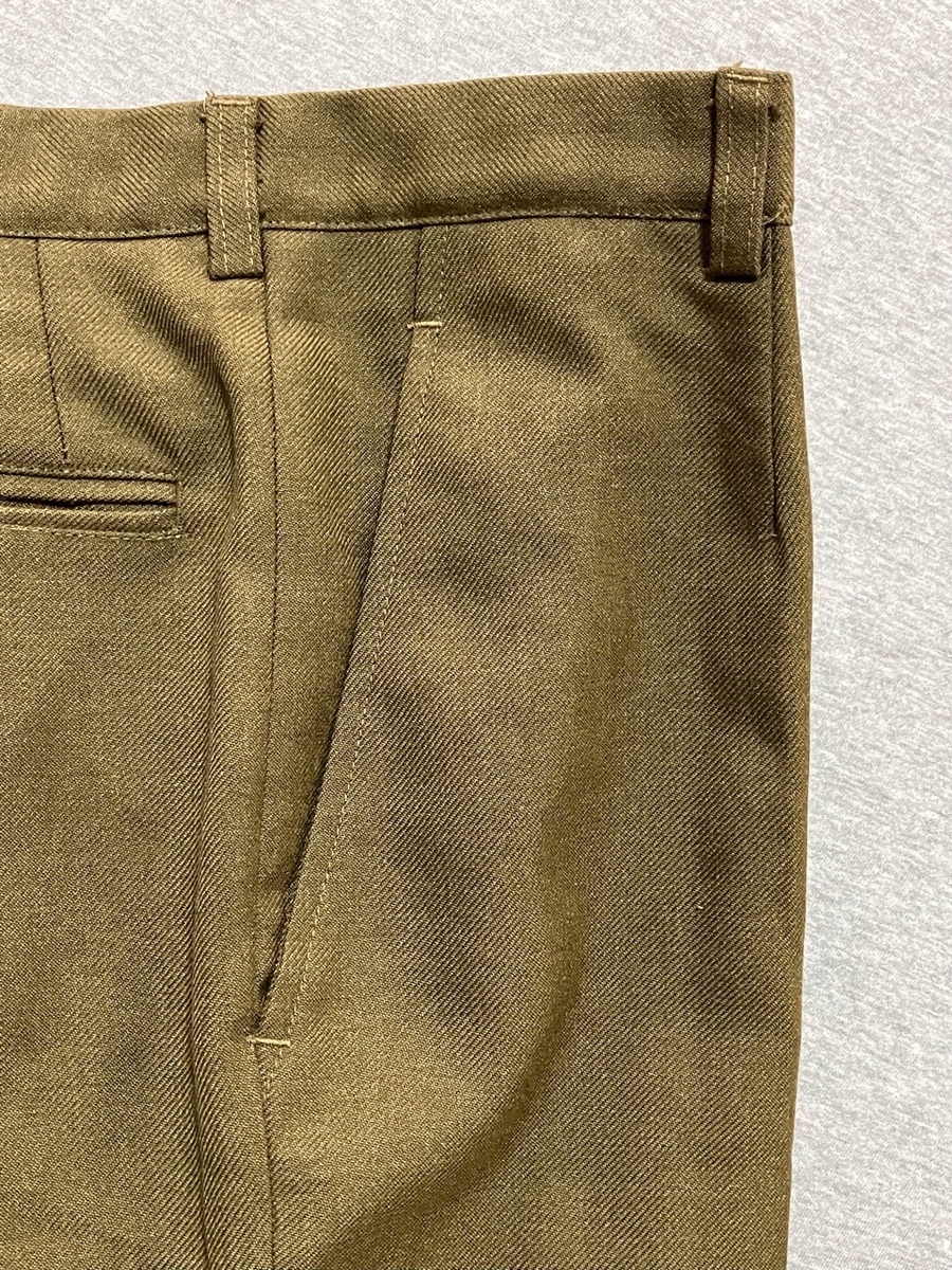 1980年代フランス陸軍ウールトラウザーズ