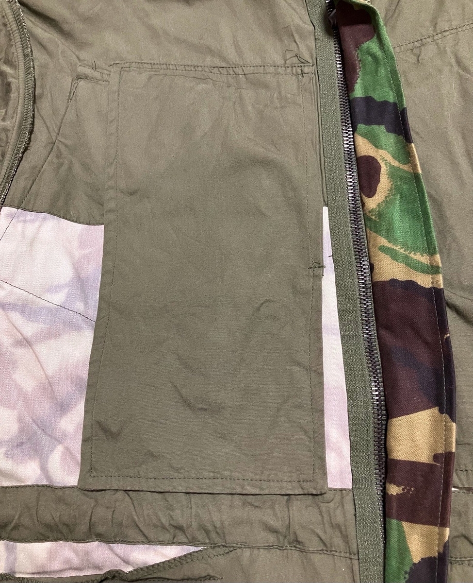 官給品に準じた仕様です！【イギリスの軍服】陸軍空挺迷彩スモック