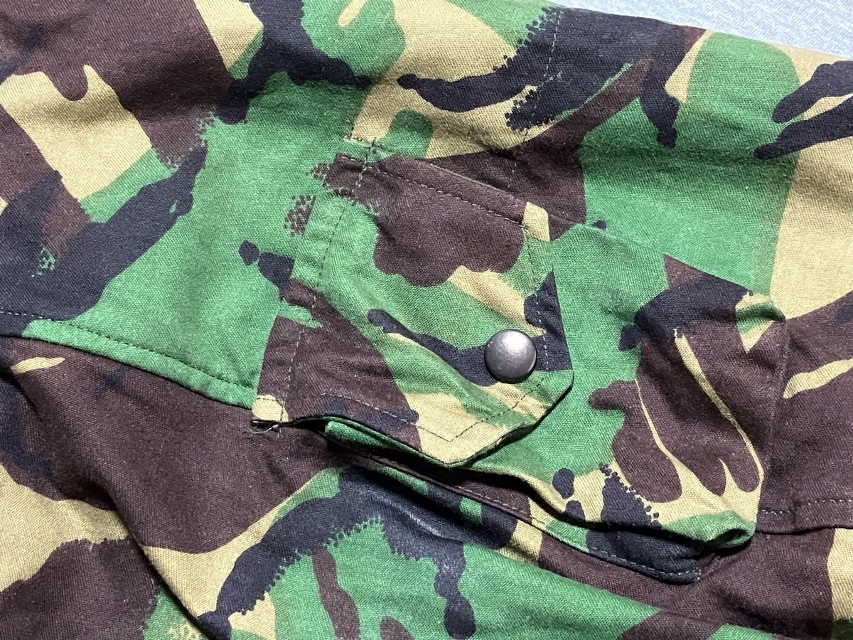 1970-80sパキスタン軍ブラッシュ迷彩スモック L 実物未使用品 官給品に準じた仕様です！【イギリスの軍服】陸軍空挺迷彩