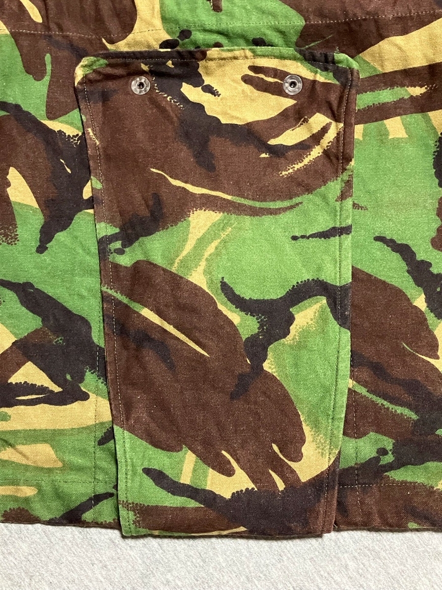 1970-80sパキスタン軍ブラッシュ迷彩スモック L 実物未使用品 官給品に準じた仕様です！【イギリスの軍服】陸軍空挺迷彩