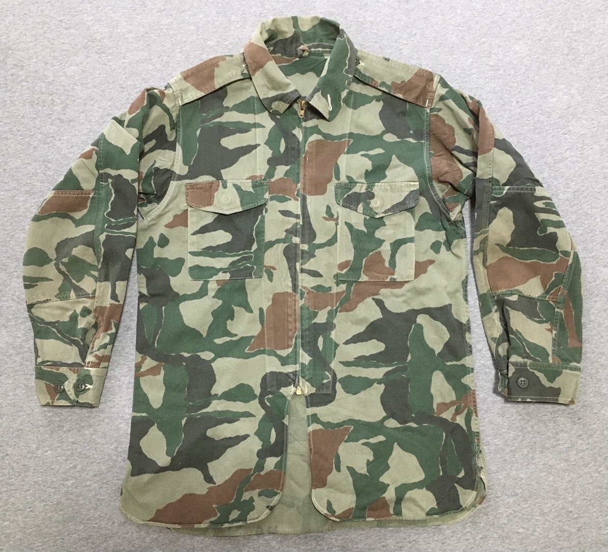 陸上自衛隊リバーシブル迷彩ジャンパー当時物USED!!! （陸上