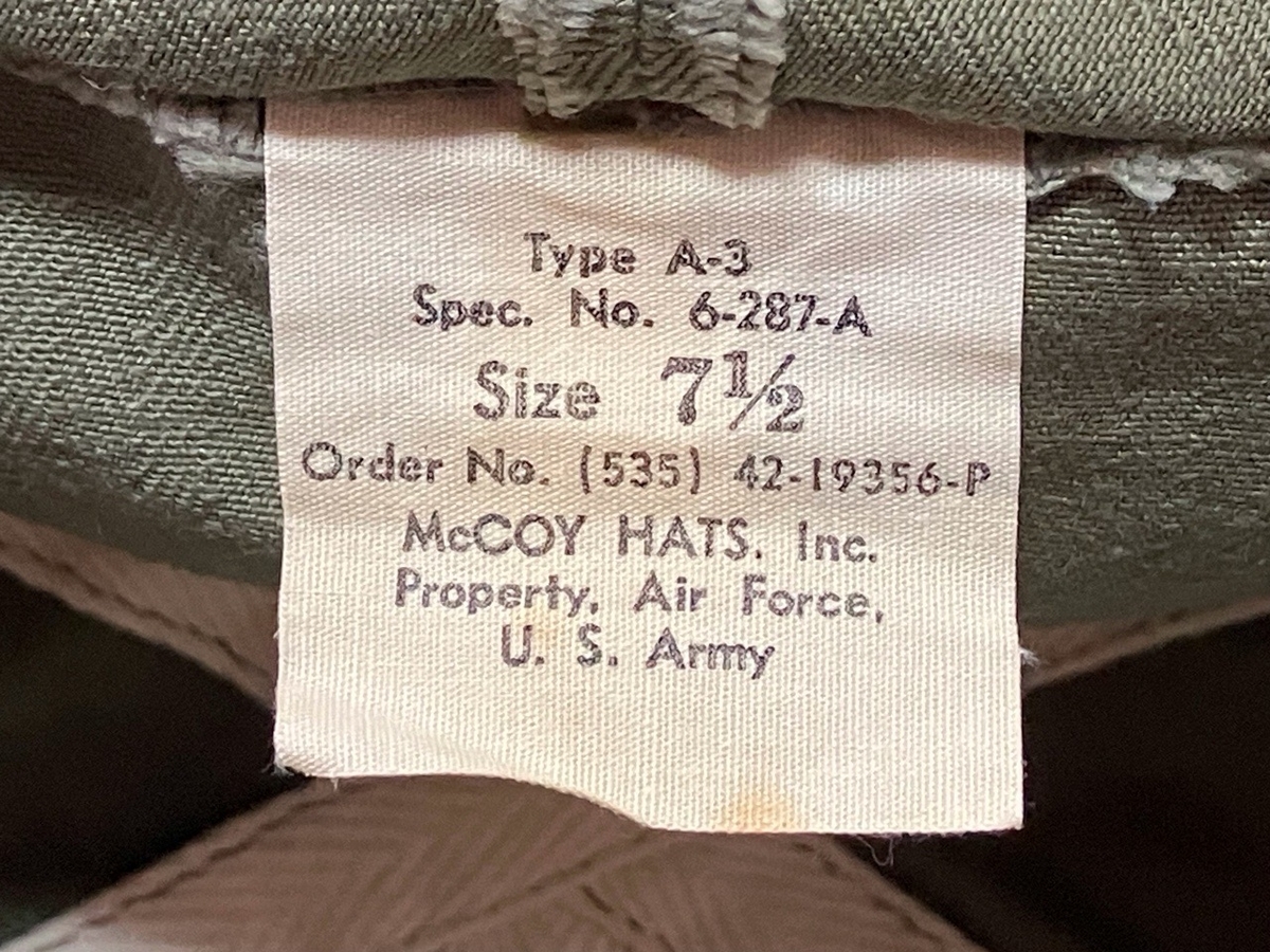 ★アメリカ軍＊１９４０年代＊ＡＡＦ/陸軍航空隊＊将校襟章＊シングル（実物） ☆アメリカ軍＊1940年代＊AAF/陸軍航空隊＊将校襟章