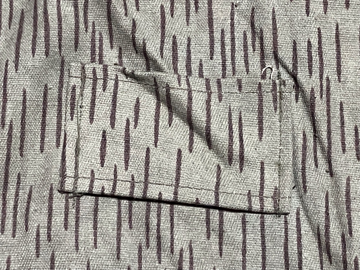 1970年代旧チェコスロバキア陸軍迷彩フィールドコート（レインドロップ迷彩）中古良品