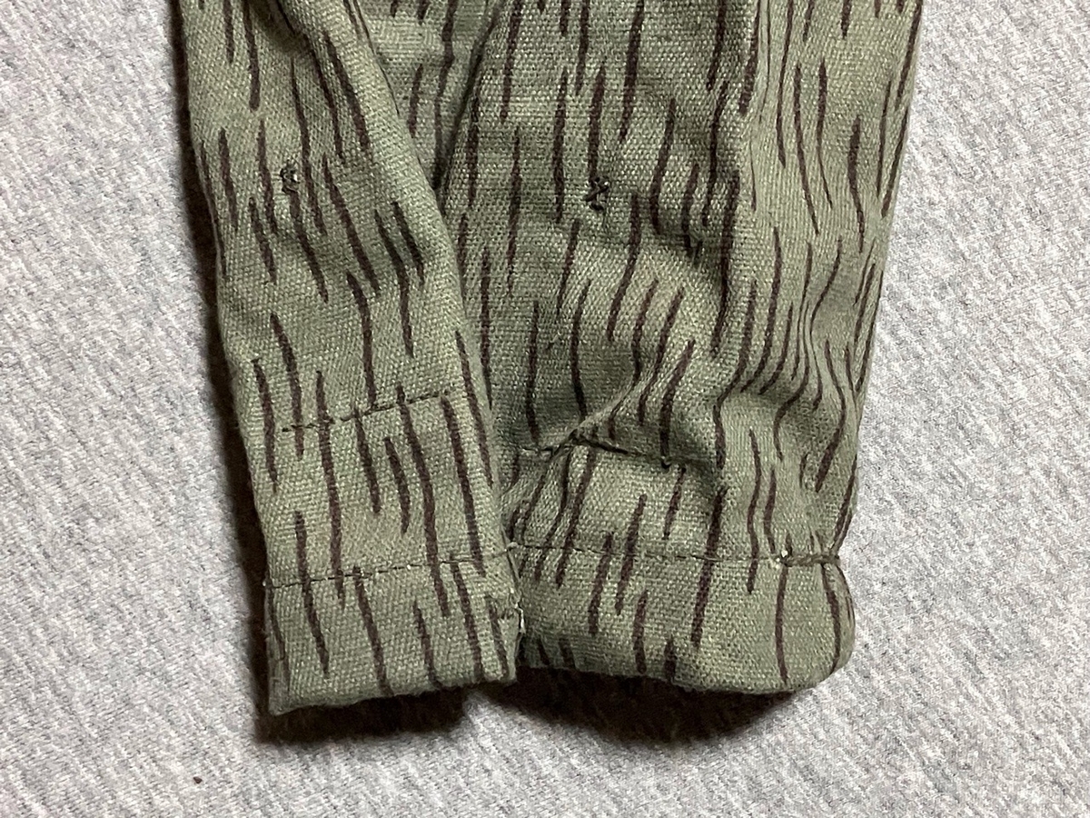 1970年代旧チェコスロバキア陸軍迷彩フィールドコート（レインドロップ迷彩）中古良品