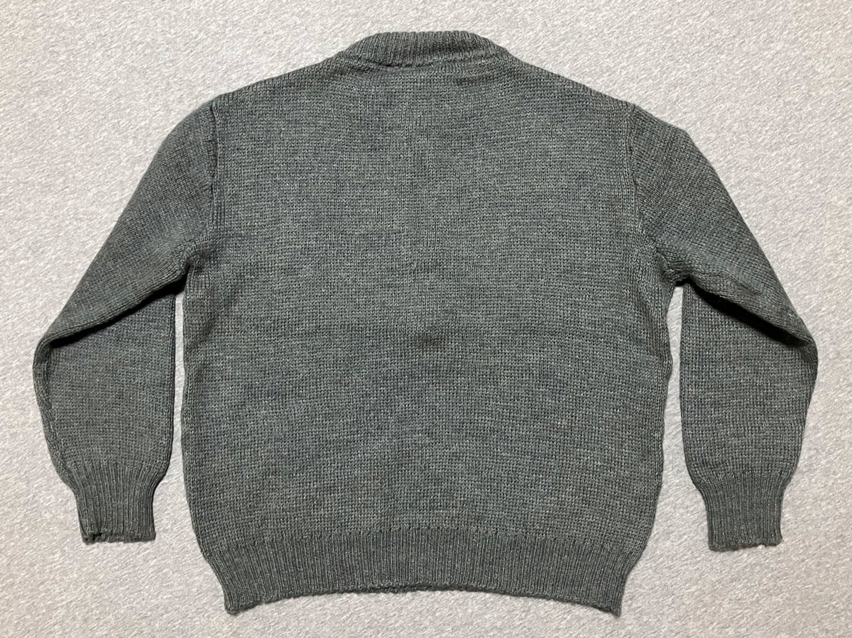 ヘビーウール製です！【スイスの軍服】陸軍コンバットセーター